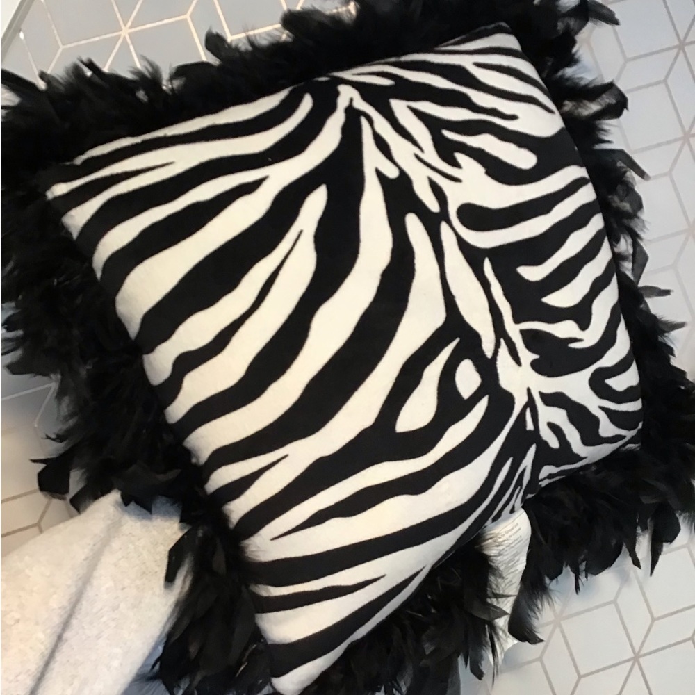 Closet pillow decor
